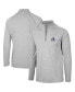 Фото #1 товара Men's Gray Chicago White Sox Orion Historic Logo Raglan Quarter-Zip Jacket
