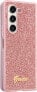 Guess Etui Guess GUHCZFD5HGGSHP Samsung Galaxy Z Fold 5 hardcase Glitter Script różowy/pink