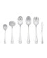 Riverridge Marina 46 Piece Monogrammed Flatware Set - V, Service for 8