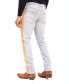 Men's Modern Splattered Stripe Jeans