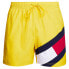 TOMMY HILFIGER Colour Blocked Slim Fit Mid Length Swimming Shorts