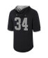 Фото #4 товара Men's Bo Jackson Black Los Angeles Raiders Retired Player Mesh Name and Number Hoodie T-shirt