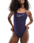 Nike Swimming Hydrastrong Charms adjustable crossback tight fit performance swimsuit in navy