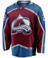 ფოტო #3 პროდუქტის Men's Nathan MacKinnon Burgundy Colorado Avalanche Breakaway Player Jersey