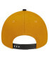 ფოტო #3 პროდუქტის Men's Gold/Black Oakland Athletics Rustic A-Frame 9FORTY Adjustable Hat