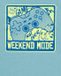 Kid Gaming Cotton Blend Long-Sleeve Tee - Blue XL