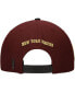 Men's Maroon, Black New York Knicks Gold Rush 2-Tone Snapback Hat