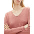 Фото #5 товара TOM TAILOR V-Neckline With Front Logo Coin Sweater
