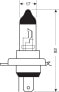 Osram ORIGINAL H4, Halogen-Scheinwerferlampe, 94193, 12V, 1er Faltschachtel
