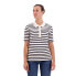 Фото #1 товара TOMMY HILFIGER 1985 Regular Pique Stripe short sleeve polo