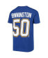 ფოტო #3 პროდუქტის Big Boys Jordan Binnington Royal St. Louis Blues Player Name and Number T-shirt
