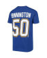 Big Boys Jordan Binnington Royal St. Louis Blues Player Name and Number T-shirt