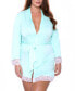 Plus Size Alluring Knit Ultra Soft Wrap Robe Lingerie, Online Only