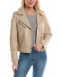 Sam Edelman Leather Moto Jacket Women's Xs