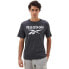 Фото #2 товара REEBOK Ri Big Stacked Logo short sleeve T-shirt