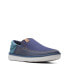 Фото #2 товара Clarks Cantal 26166493 Mens Purple Canvas Lifestyle Sneakers Shoes