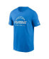 Фото #3 товара Men's Powder Blue Los Angeles Chargers Sideline Performance T-shirt