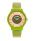 Часы Crayo Trinity Green Leatherette Strap 36mm