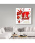 Фото #3 товара Maria Rytova 'Christmas Bright Composition' Canvas Art - 14" x 14"