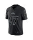 Фото #2 товара Men's Joey Bosa Black Los Angeles Chargers Reflective Limited Jersey