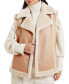 ფოტო #1 პროდუქტის Women's Belen Notch-Collar Faux-Fur Vest