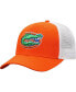 Фото #2 товара Men's Orange, White Florida Gators Trucker Snapback Hat