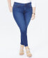 Фото #1 товара Plus Size Ami Skinny Jeans