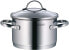 Фото #4 товара WMF Provence Set of Pots, 4 Pieces, with Glass Lid, Cooking Pot, Saucepan, Cromargan Stainless Steel, Polished, Suitable for Induction and Dishwasher Safe