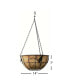 Coco Liner Hanging Bird Basket, Black, 14