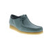 Фото #3 товара Clarks Wallabee 26162538 Mens Gray Nubuck Oxfords & Lace Ups Casual Shoes