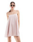 Фото #1 товара ASOS DESIGN trapeze mini cami dress in washed pink