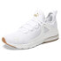 Фото #2 товара Puma Electron 2.0 Lush Wide Training Womens Gold, White Sneakers Athletic Shoes