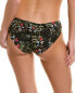 Фото #2 товара Vince Camuto Shirred Smooth Fit Bikini Bottom Women's Black Xs