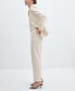 Women's 100% Linen Suit Trousers