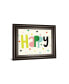 Happy by Sophie Ledesma Framed Print Wall Art, 22" x 26"