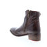 Фото #12 товара Bed Stu Aldina F328016 Womens Brown Leather Lace Up Ankle & Booties Boots