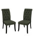 Фото #1 товара Landon Tufted Upholstered Side Chair (Set of 2)