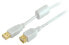 ShiverPeaks BS77120-WF - 1 m - USB A - USB A - USB 2.0 - White