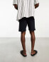 Фото #3 товара ONLY & SONS waffle jersey shorts in navy