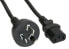 Фото #1 товара InLine power cable - Australia to 3pin IEC C13 male - 1.8m