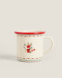 Фото #3 товара Children's floral stoneware cup