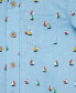 ფოტო #4 პროდუქტის Baby Boys Boat Woven Shorts Set