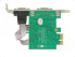 Kontroler Delock PCIe 2.0 x1 - 2x Port szeregowy DB9 (89641)