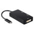 Фото #2 товара Адаптер USB-C — VGA/HDMI/DVI Aisens A109-0343 Чёрный 15 cm
