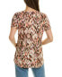 Jones New York Moss Crepe Top Women's Beige Xs