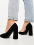 ASOS DESIGN Wide Fit Winston d'orsay high heels in black