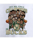 Фото #2 товара Men's White Milwaukee Bucks 2021 NBA Finals Champions Team Caricature Roster T-shirt