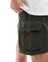 New Look tech shorts in khaki