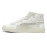 Фото #5 товара Puma Capri Royale Mid High Top Mens White Sneakers Casual Shoes 39574604