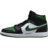 Фото #6 товара Кроссовки Nike Air Jordan 1 Mid Green Toe (Белый, Зеленый, Черный)